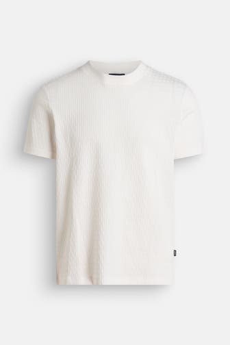 JOOP! Strick-Shirt 'Raulos' weiß