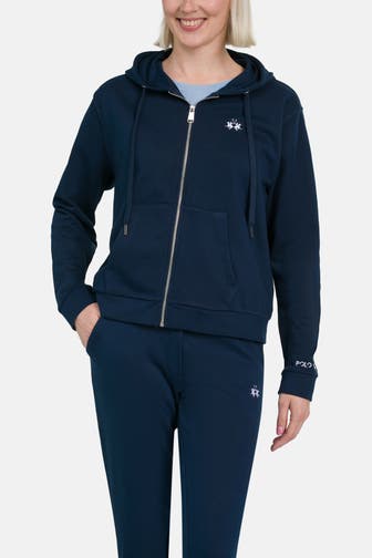 LA MARTINA Sweatjacke dunkelblau