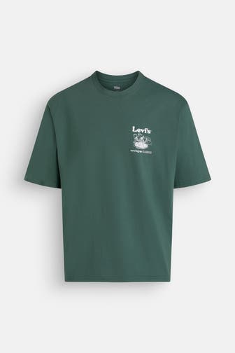 LEVI'S® T-Shirt dunkelgrün