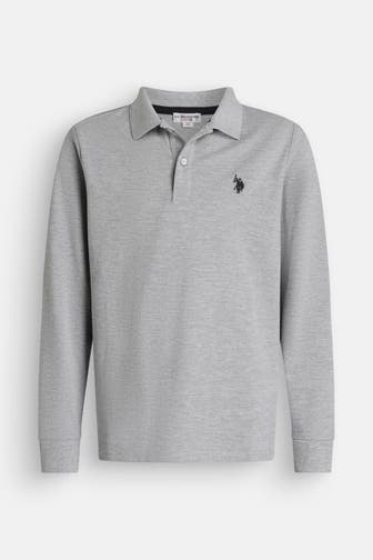 U.S. POLO ASSN. Polo-Shirt 'Clif' grau