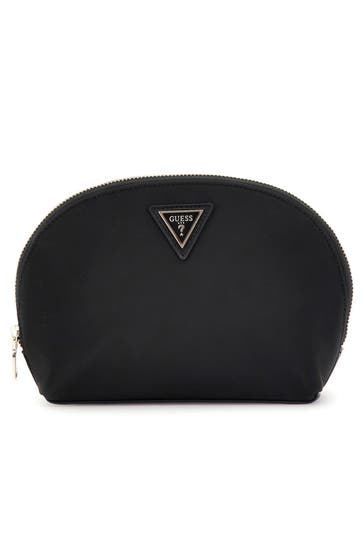 GUESS Kulturtasche 'Dome' schwarz