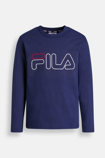FILA Longsleeve 'Saalfeld' navy