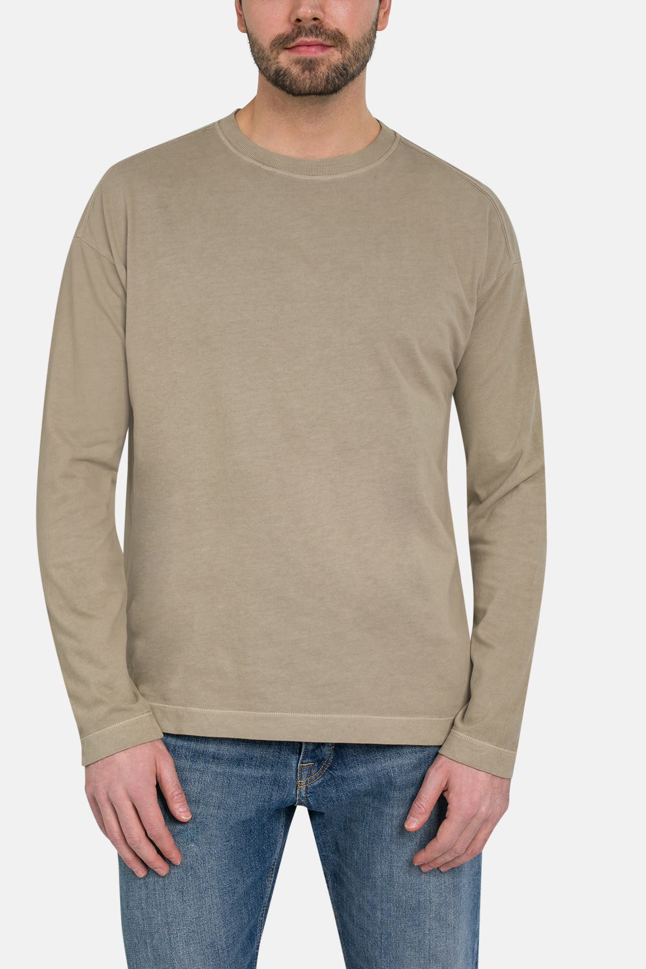 DRYKORN Longsleeve 'Marrio' beige, Bild 1