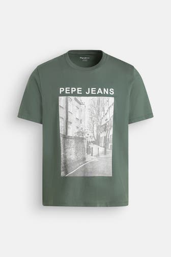 PEPE JEANS T-Shirt 'Rex' smaragdgrün