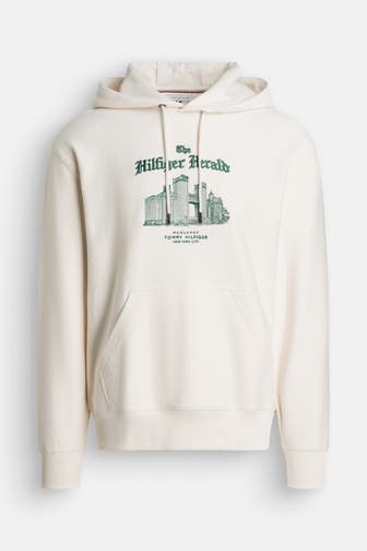 TOMMY HILFIGER Hoodie 'Herald' ecru