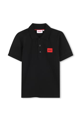 HUGO Polo-Shirt schwarz