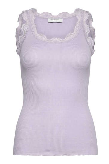 ROSEMUNDE Seidenmix-Top lavendel