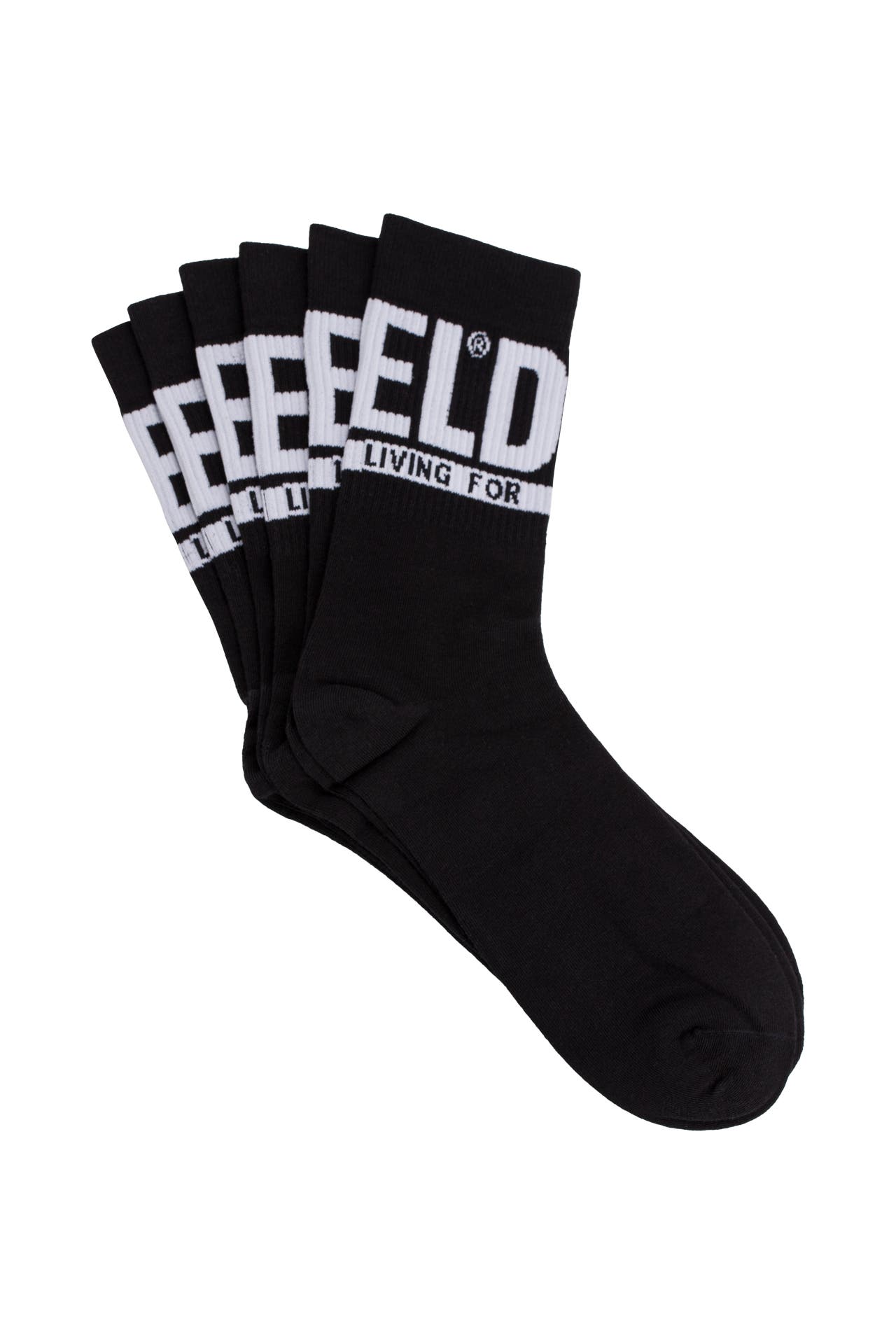 DIESEL 3er-Pack Socken schwarz, Bild 1