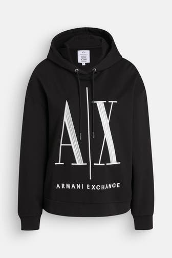 ARMANI EXCHANGE Hoodie schwarz