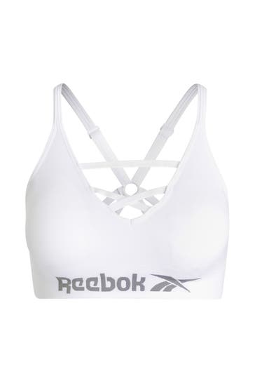 REEBOK Sport-Bustier weiß