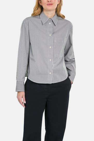 MARC O'POLO Hemdbluse gestreift