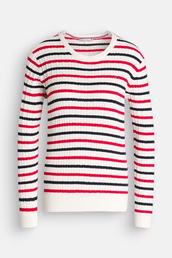 TOMMY HILFIGER Strickpullover gestreift
