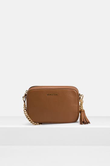 MICHAEL MICHAEL KORS Umhängetasche 'Ginny' braun