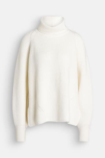 RIANI Rollkragenpullover ecru