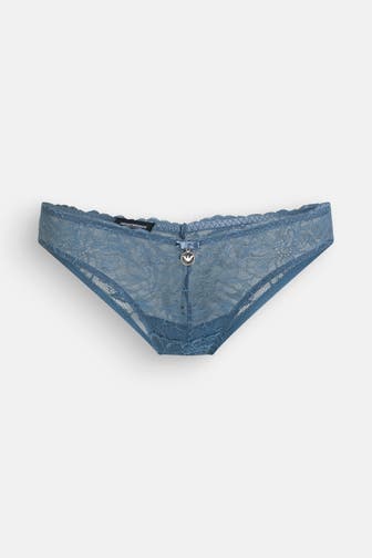 EMPORIO ARMANI String azurblau