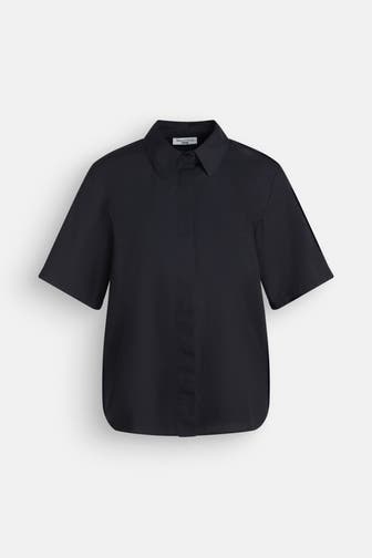 MARC O'POLO DENIM Kurzarmbluse schwarz