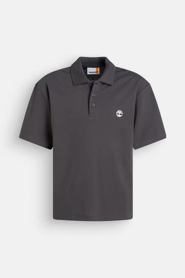 TIMBERLAND Polo-Shirt dunkelgrau