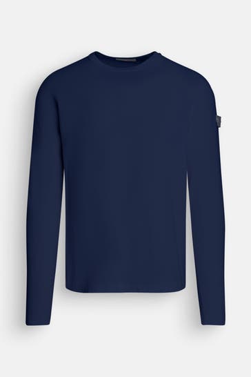 PEUTEREY Longsleeve 'Flak' dunkelblau