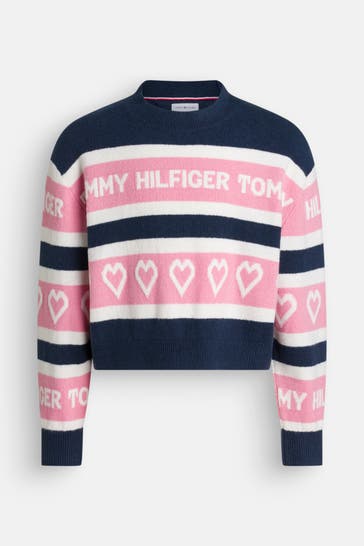 TOMMY HILFIGER Strickpullover gestreift