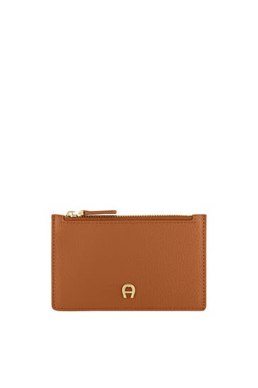 AIGNER Kartenetui cognac