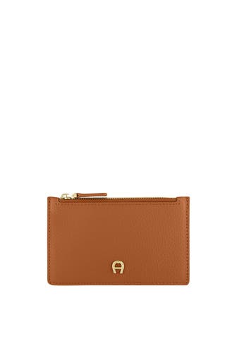 AIGNER Kartenetui cognac
