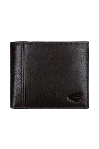 CAMEL ACTIVE Ledergeldbörse 'Pine Jeans' schwarz