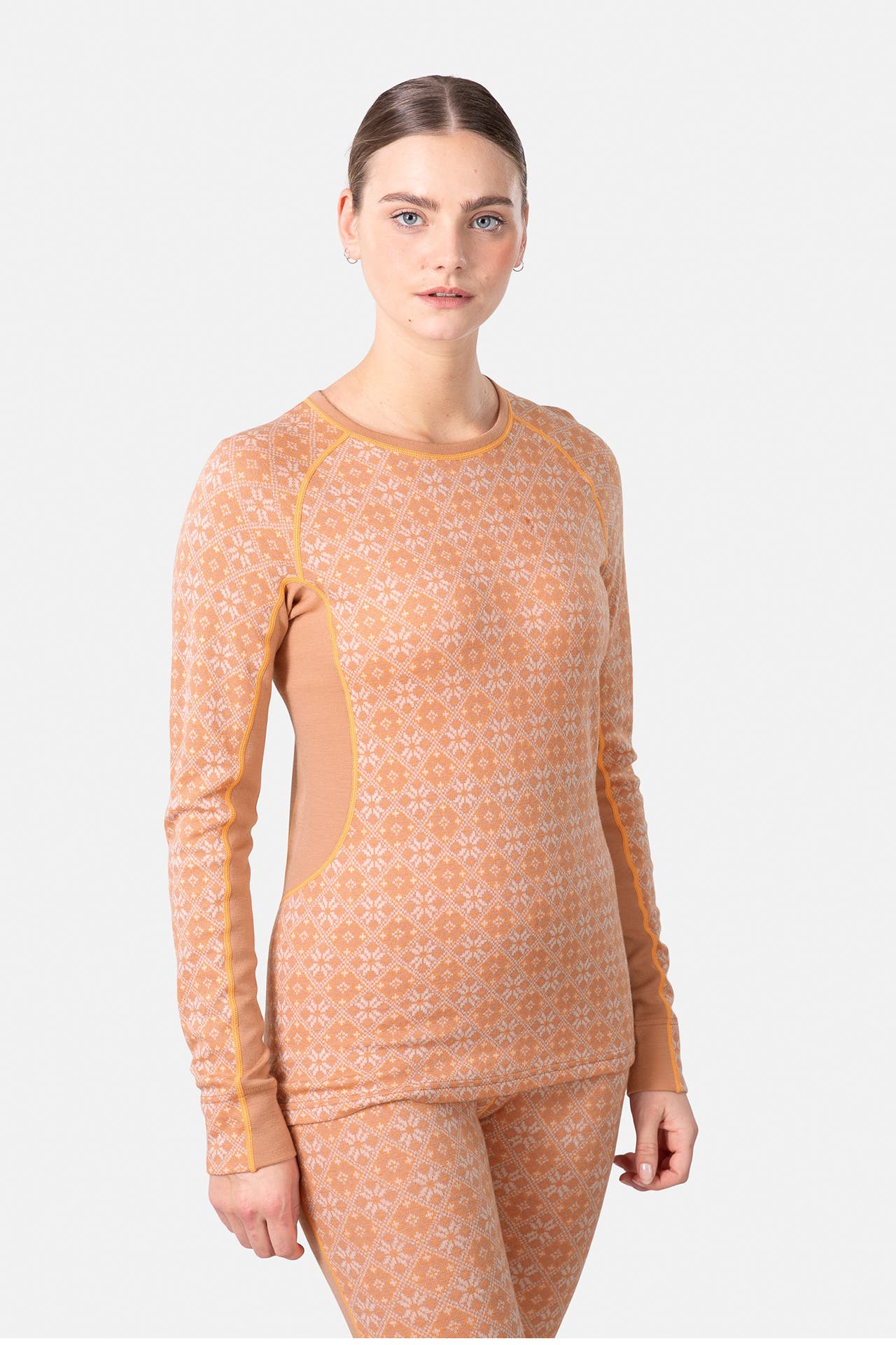 KARI TRAA Baselayer 'Rose Light' gemustert, Bild 1