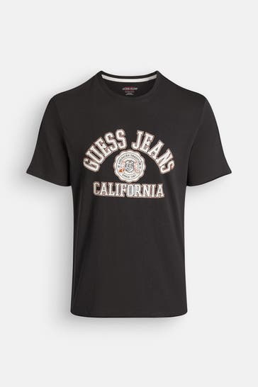 GUESS T-Shirt schwarz