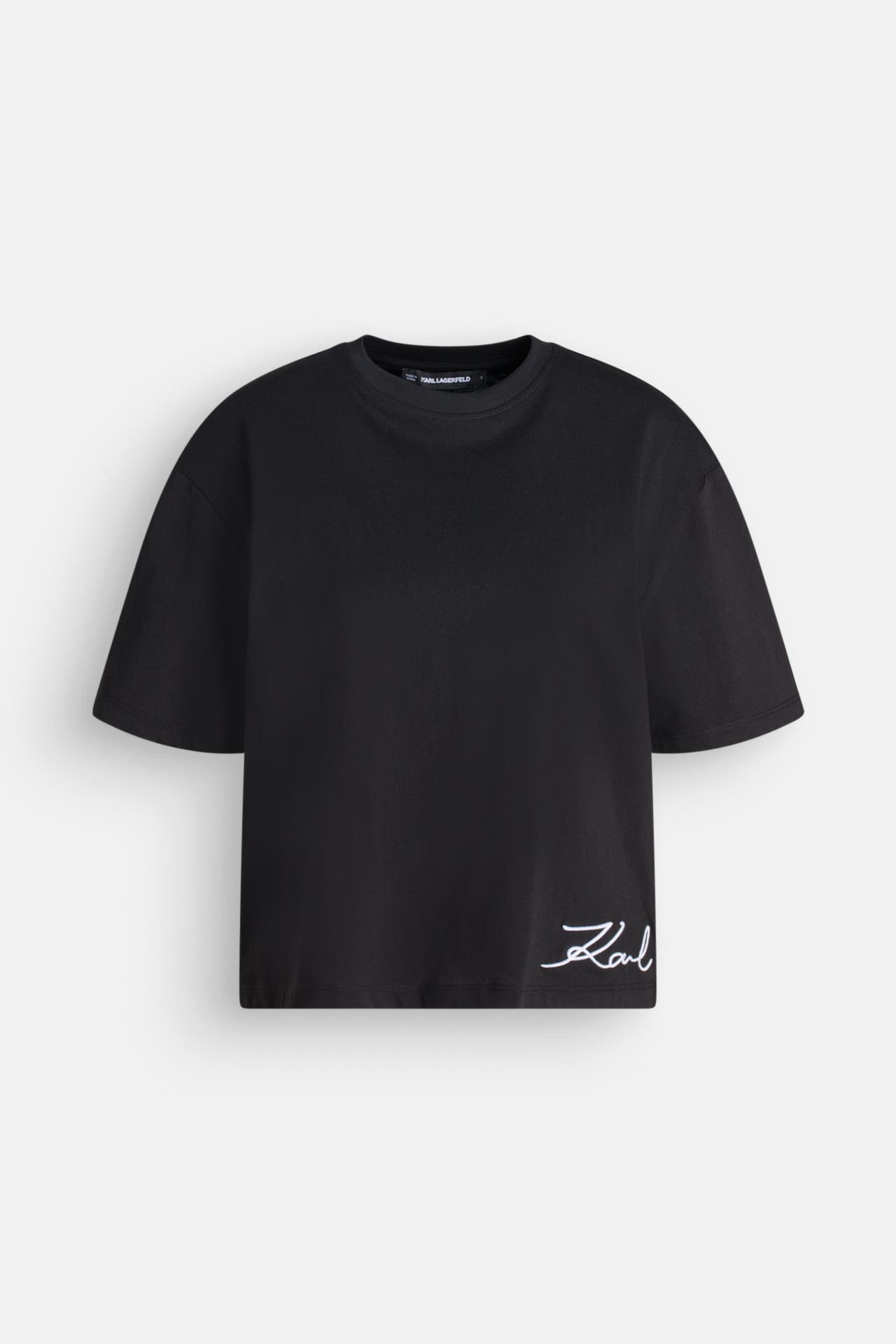 KARL LAGERFELD T-Shirt schwarz, Bild 1