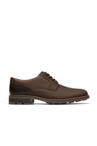 CLARKS Lederschnürer Regular Fit