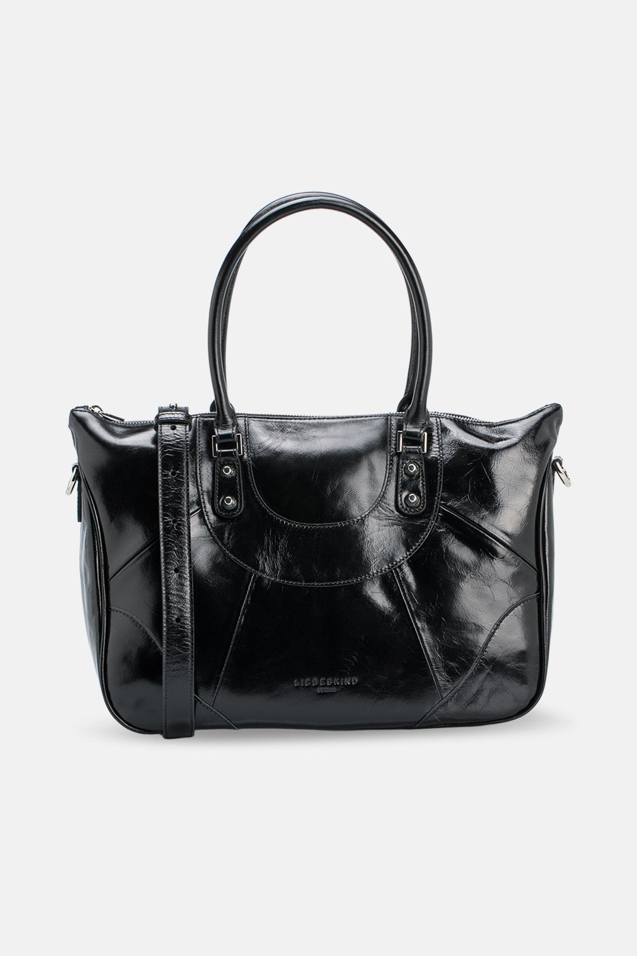 LIEBESKIND BERLIN Handtasche 'Satchel' schwarz, Bild 1