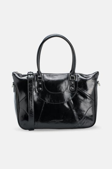 LIEBESKIND BERLIN - Handtasche 'Satchel' schwarz