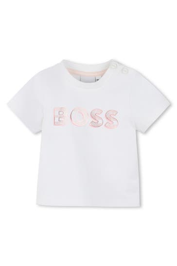 BOSS T-Shirt weiß