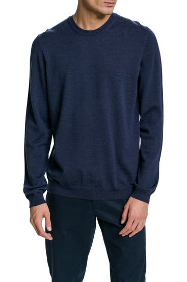 BOSS - Strickpullover 'Bagritte' dunkelblau