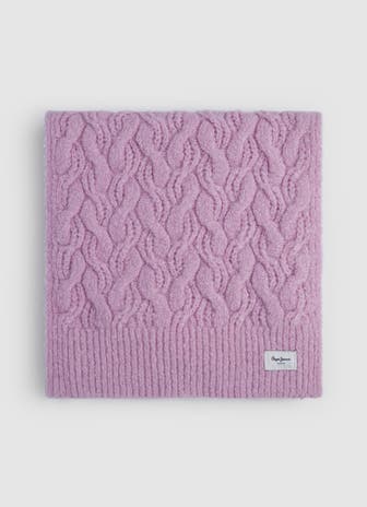 PEPE JEANS Strickschal 'Zaida' rosa
