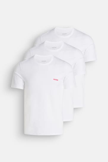 HUGO 3er-Pack T-Shirts weiß