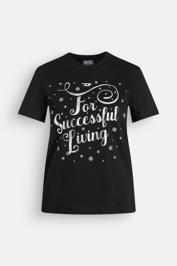 DIESEL T-Shirt schwarz