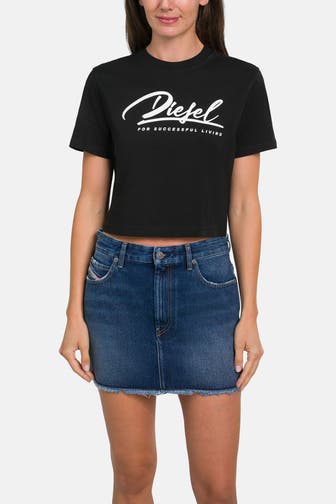 DIESEL T-Shirt schwarz