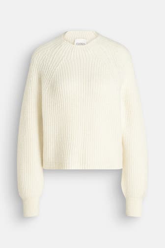 CLOSED Wollmix-Pullover ecru