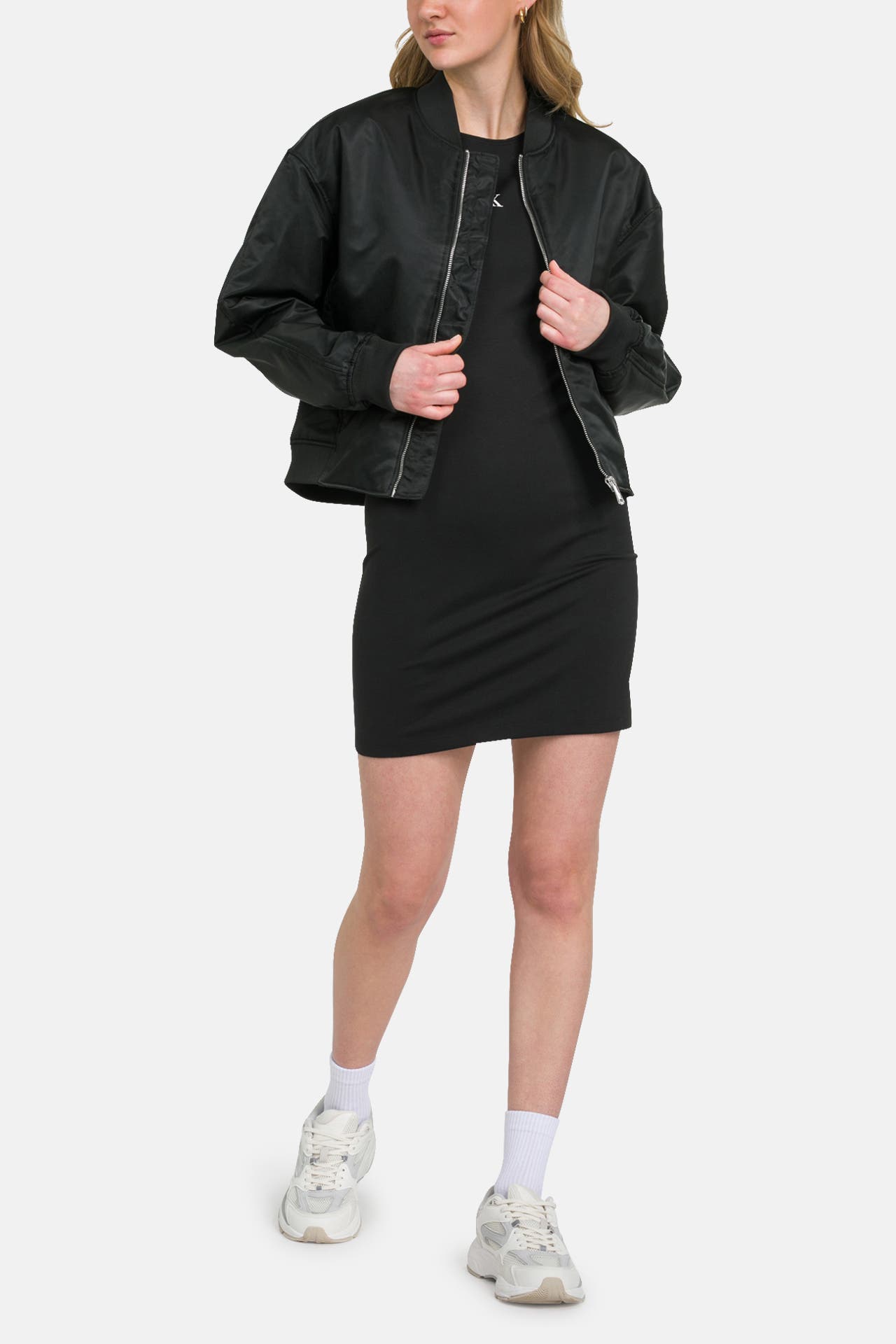 CALVIN KLEIN Blouson schwarz, Bild 1