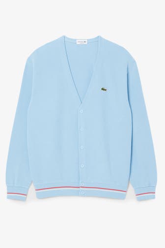 LACOSTE Strickjacke hellblau