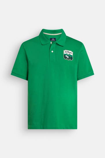 LA MARTINA Polo-Shirt grün