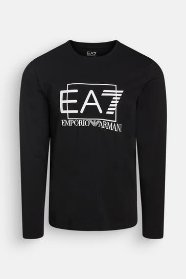 EA7 Longsleeve schwarz