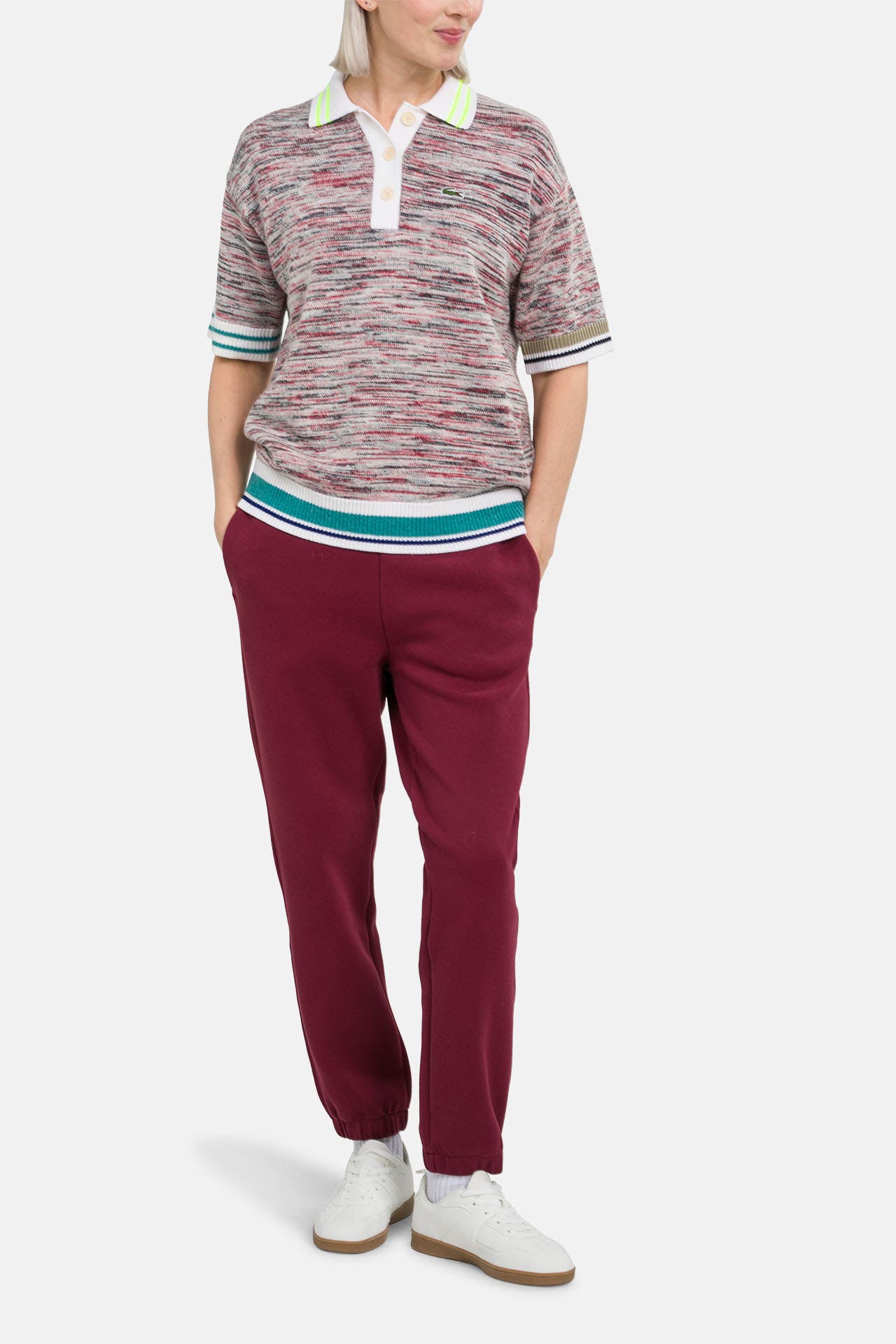 LACOSTE Wollmix-Polo mehrfarbig, Bild 1