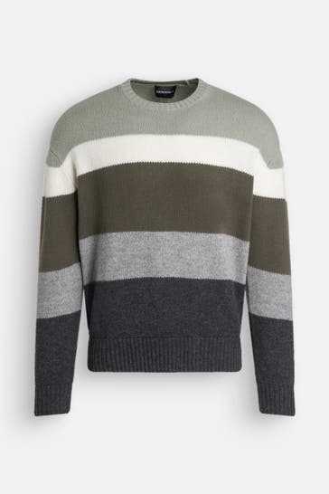 EMPORIO ARMANI Wollpullover mehrfarbig