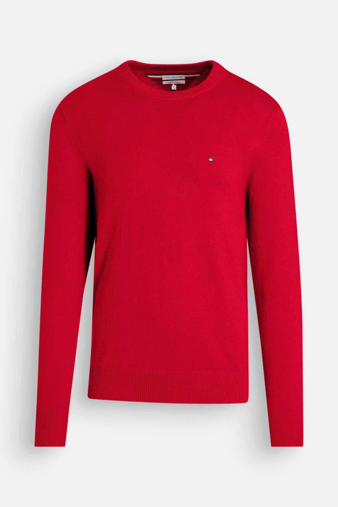 TOMMY HILFIGER Strickpullover rot, Bild 1