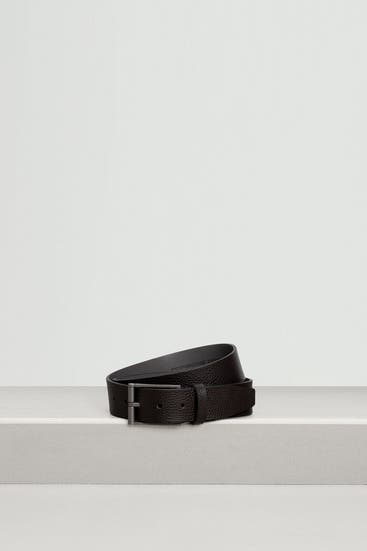 PORSCHE DESIGN - Ledergürtel dunkelbraun