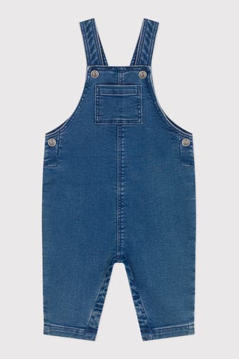 PETIT BATEAU Latzhose dunkelblau