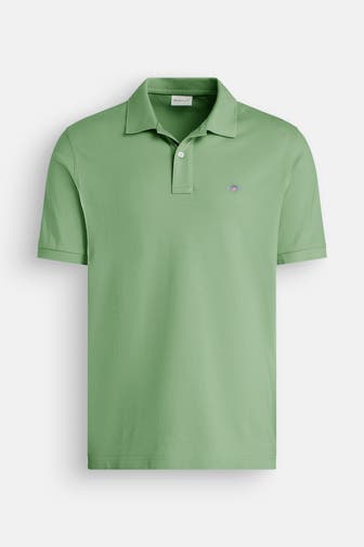 GANT Polo-Shirt graugrün
