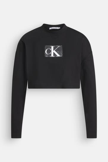CK JEANS Longsleeve schwarz